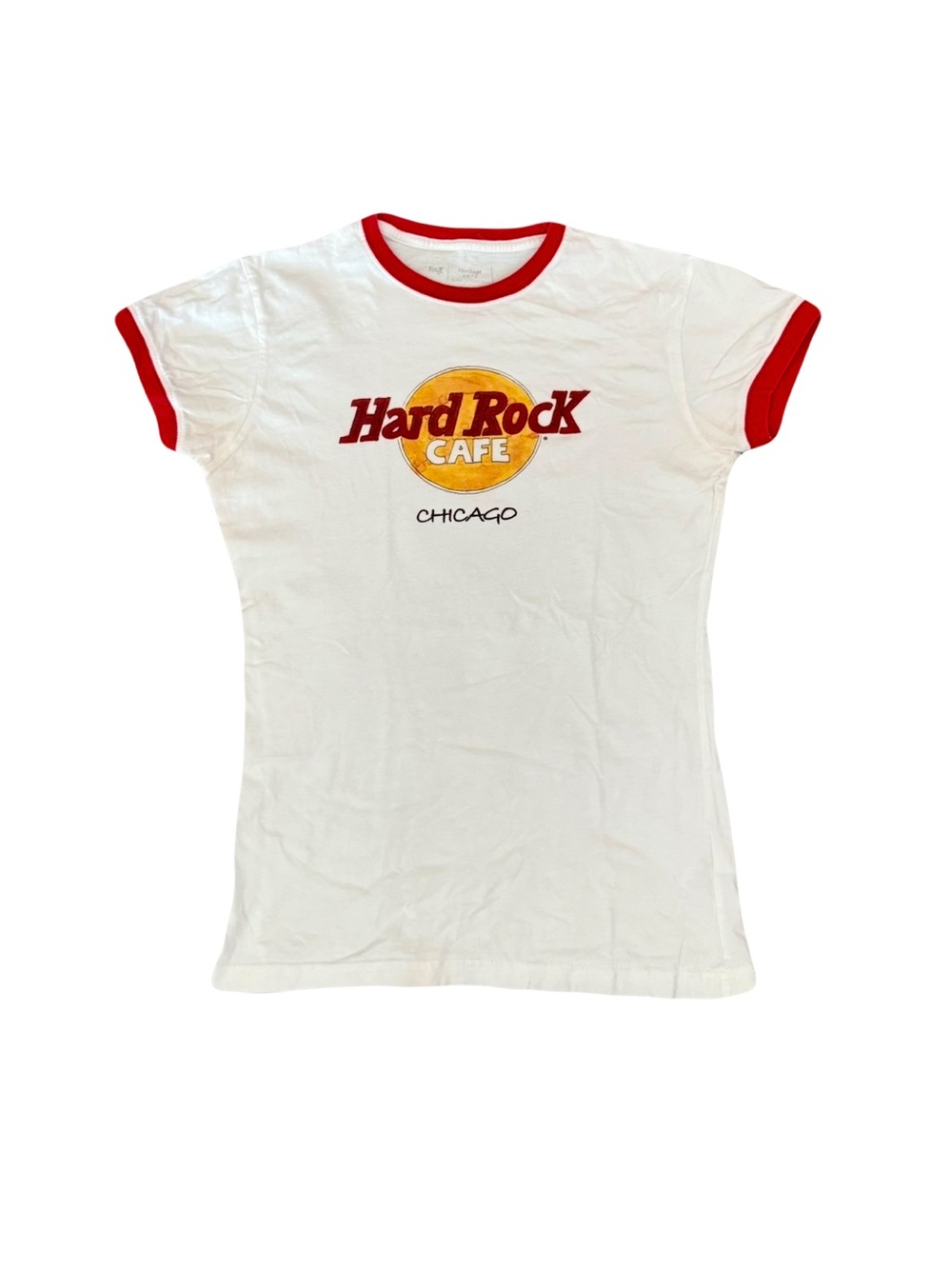 VTG HARD ROCK CAFE HERITAGE 71 CHICAGO COLLECTION TEE SHIRT // SIZE XS 🤍